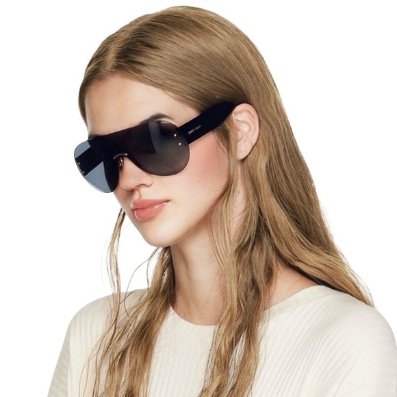 Jimmy Choo ☀️ Shield ☀️ Grey Mirrored Sunglasses UNISEX - Picture 8 of 8